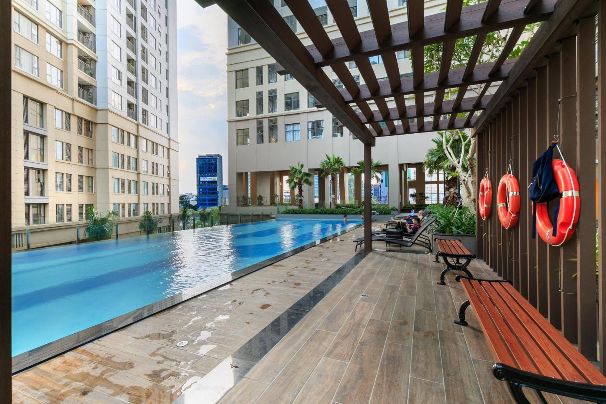 Ct Apartment At Rivergate Residence D4 Ho-Chi-Minh-Stadt Exterior foto
